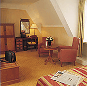 A room within The Bloomsbury Hotel