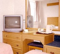 All rooms have a TV and welcome tray