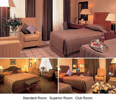 Standard, Superior and Club Rooms