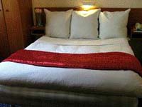 A double room at Prince Regent Hotel