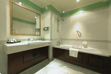 A typical private bathroom