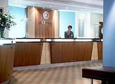 The lobby at Holiday Inn Regent's Park