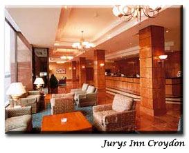 Jurys Inn Croydon Lobby