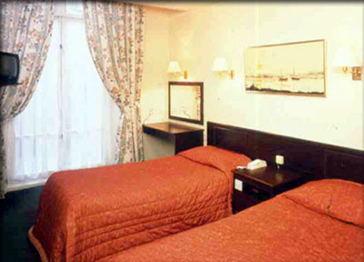 A standard room within the Bayswater Inn