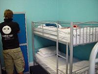 A dorm room at Wake Up London